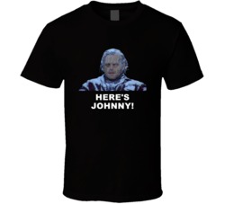 The Shining Frozen Jack Heres Johnny Movie Quotes T Shirt