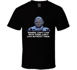 The Shining Frozen Jack Women Cant Live With Them Movie Quotes T Shirt