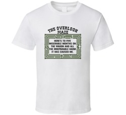 The Shining The Maze Heres To Five Miserable Months Movie Quotes T Shi