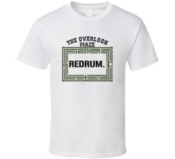 The Shining The Maze Redrum Movie Quotes T Shirt