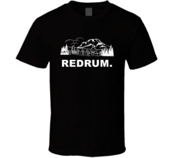 The Shining The Overlook Hotel Redrum Movie Quotes T Shirt