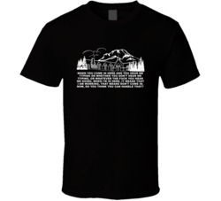 The Shining The Overlook Hotel Dont Come In Movie Quotes T Shirt