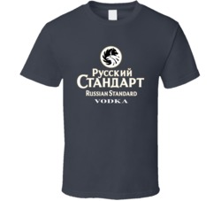 Russian Standard Vodka Liquor Alcohol Lovers T Shirt