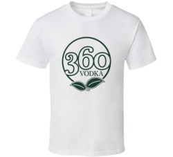 360 Vodka Eco Friendly American Liquor Alcohol Lovers T Shirt