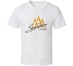 Signature Vodka Canadian Liquor Alcohol Lovers T Shirt