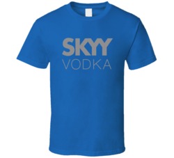 Skyy Vodka Italian American Liquor Alcohol T Shirt