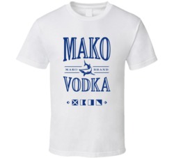Mako Brand Vodka America Liquor Alcohol T Shirt