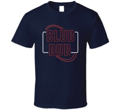 Club Dub Neon Chicago Football Supporter T Shirt