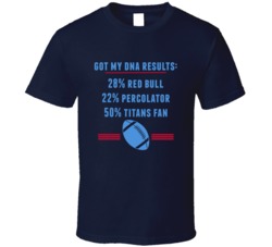 Got My Dna Results 50 Percent Tennessee Football Fan T Shirt