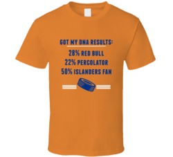 Got My Dna Results 50 Percent New York I Hockey Fan T Shirt