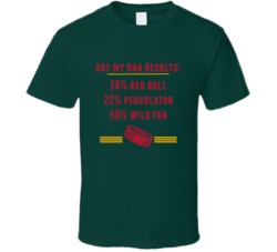 Got My Dna Results 50 Percent Minnesota Hockey Fan T Shirt