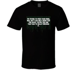 The Matrix Falling Code I Can Only Show You The Door Favorite Movie Qu