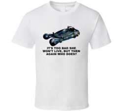 Blade Runner Police Car Its Too Bad She Wont Live Favorite Movie Quote