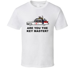 Ghostbusters Ecto 1 Car Are You The Key Master Favorite Movie Quotes T
