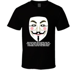 V For Vendetta Anonymous Mask Ideas Do Not Bleed Favorite Movie Quotes