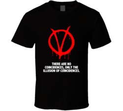V For Vendetta Symbol There Are No Coincidences Favorite Movie Quotes 