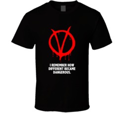 V For Vendetta Symbol I Remember How Different Became Dangerous Favori