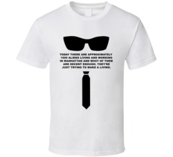 Men In Black Tie And Sunglasses There Are 1500 Aliens Living In Manhat