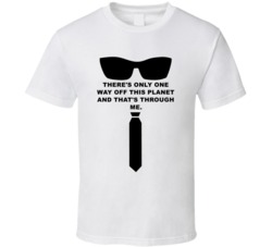 Men In Black Tie And Sunglasses Only One Way Off This Planet Favorite 