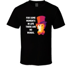 Willy Wonka For Some Moments In Life There Are No Words Favorite Movie