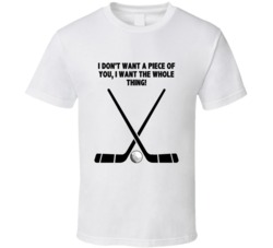 Happy Gilmore Hockey Sticks Golf Ball I Dont Want A Piece Of You Favor