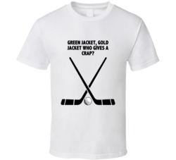 Happy Gilmore Hockey Sticks Golf Ball Green Jacket Gold Jacket Who Giv