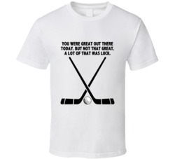 Happy Gilmore Hockey Sticks Golf Ball You Were Great Out There Today F