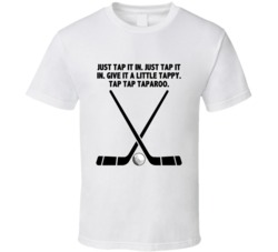 Happy Gilmore Hockey Sticks Golf Ball Give It A Little Tappy Tap Tap T