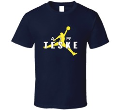 Air Teske Jon Teske Jumpman Favorite Player Michigan Basketball Fan T 