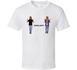 Waynes World Wayne And Garth Excellent Favorite Movie Quotes T Shirt