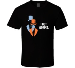 Dumb And Dumber Tuxedos I Got Worms Favorite Movie Quotes T Shirt