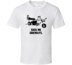 Dumb And Dumber Scooter Suck Me Sideways Favorite Movie Quotes T Shirt