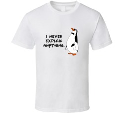 Mary Poppins Penguin Waiter I Never Explain Anything Favorite Movie Qu