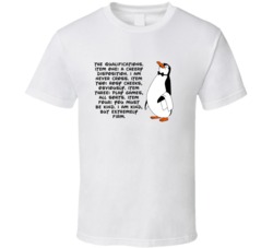 Mary Poppins Penguin Waiter The Qualifications Item One Favorite Movie