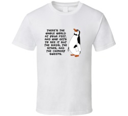 Mary Poppins Penguin Waiter Theres The Whole World At Your Feet Favori