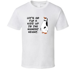 Mary Poppins Penguin Waiter Lets Go Fly A Kite Favorite Movie Quotes T