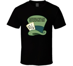Alice In Wonderland Mad Hatters Hat If Everybody Minded Their Own Busi