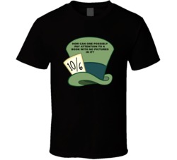 Alice In Wonderland Mad Hatters Hat A Book With No Pictures In It Favo