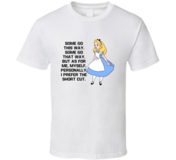 Alice In Wonderland Some Go This Way Some Go That Way Favorite Movie Q