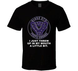Dodgeball Purple Cobras I Just Threw Up In My Mouth Favorite Movie Quo