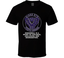 Dodgeball Purple Cobras Dodgeball Is A Sport Of Violence Favorite Movi