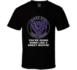 Dodgeball Purple Cobras Youre Going Down Like A Sweet Muffin Favorite 