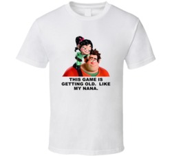 Wreck It Ralph Vanellope And Ralph This Game Is Getting Old Like My Na