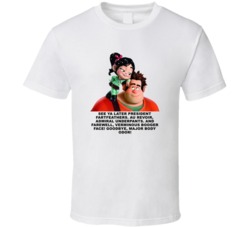 Wreck It Ralph Vanellope And Ralph See Ya Later President Fartfeathers