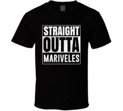 Straight Outta Mariveles Bataan City Grunge Parody Cool T Shirt