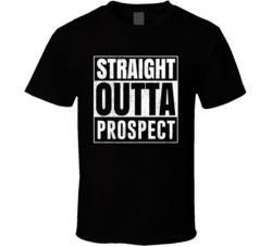 Straight Outta Prospect Virginia City Grunge Parody Cool T Shirt