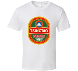 Tsingtao Beer Chinese Popular Beer Lovers T Shirt