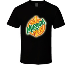 Mirinda Soda Pop Popular Spanish Orange Flavored Drink T Shirt
