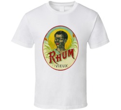 Rhum Vieux Martinique Cane Juice Rum Alcool Lovers Distressed Look T S