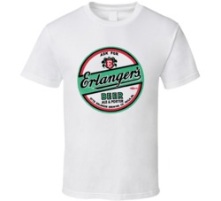 Erlangers Beer Ale And Porter Retro Distressed Look Beer Lovers T Shir